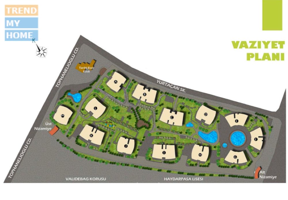 پروژه کورو اولری اسکودار-پروژه شیک و خاص در منطقه اسکودار