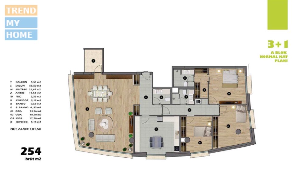 پروژه کورو اولری اسکودار-پروژه شیک و خاص در منطقه اسکودار